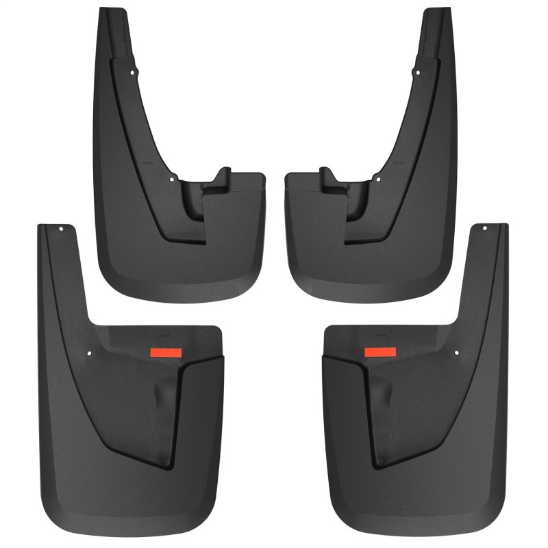 RAM 2500 Mud Guards - Front + Rear - Husky Liners - Custom Contoured - Black - `19-`22 RAM 2500 Mud Guards - Front + Rear - Husky Liners - Custom Contoured - Black - `19-`22